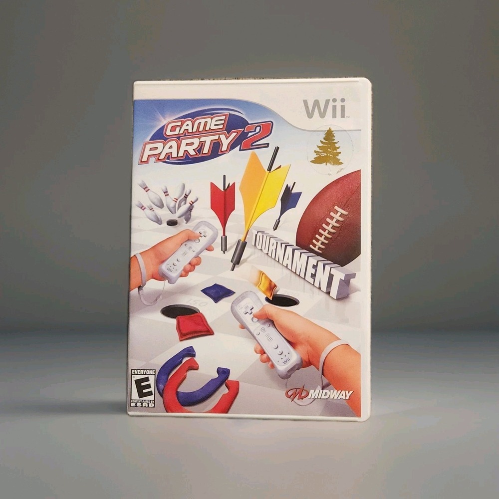 Game Party 2 Nintendo Wii 2008 Midway Video Game Collection 031719192045